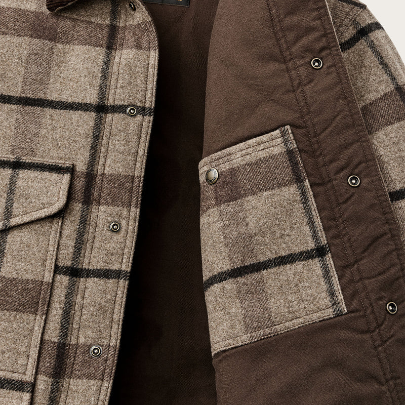 Spokane insulated cruiser par Filson | Brown heather plaid (Brown)