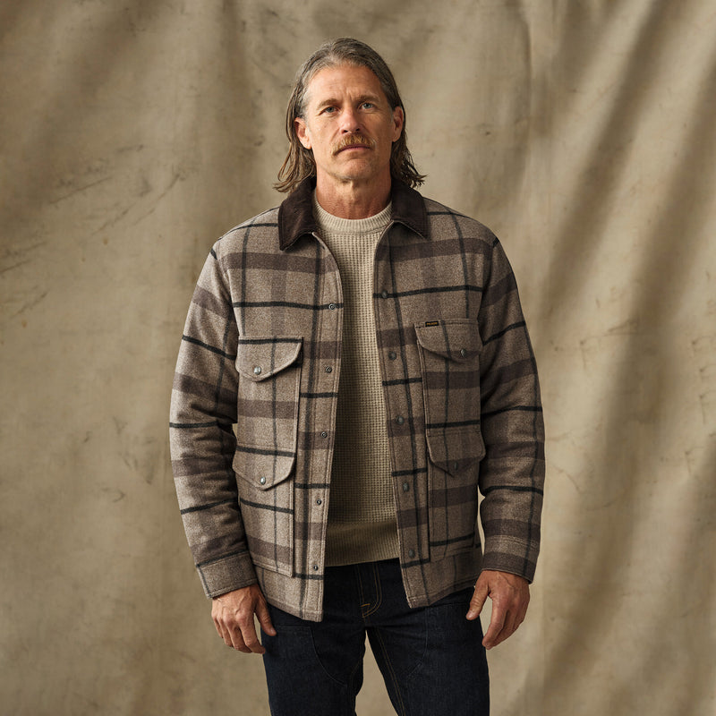 Spokane insulated cruiser by Filson | Brown heather plaid (Brown)