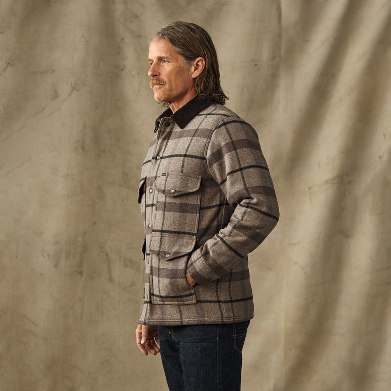 Spokane insulated cruiser by Filson | Brown heather plaid (Brown)