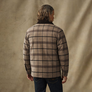 Spokane insulated cruiser by Filson | Brown heather plaid (Brown)