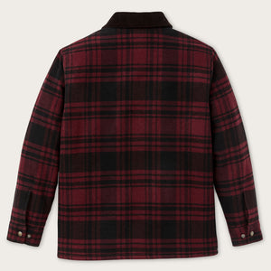 Spokane insulated cruiser par Filson | Port / black plaid (Red)