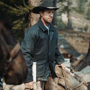 Tin cloth field jacket di Filson | Black (Black)