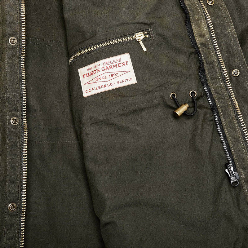 Tin cloth field jacket von Filson | Otter green (Green)