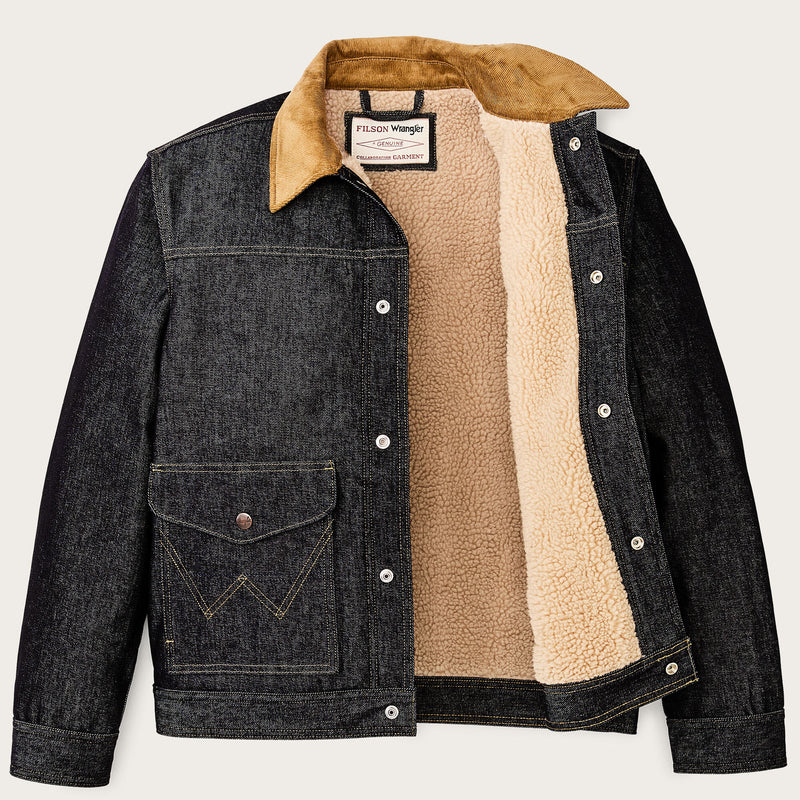 Wrangler x filson denim work jacket by Filson | Indigo (Blue)