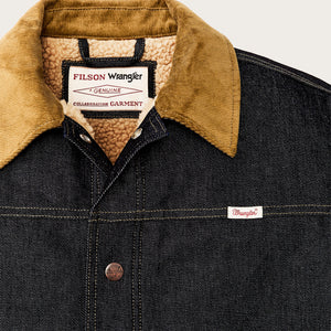 Wrangler x filson denim work jacket by Filson | Indigo (Blue)