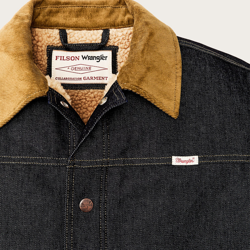 Wrangler x filson denim work jacket by Filson | Indigo (Blue)