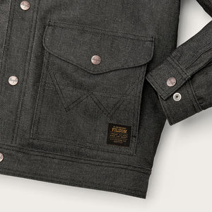 Wrangler x filson denim work jacket by Filson | Black (Gray)