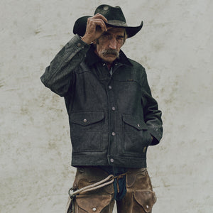 Wrangler x filson denim work jacket by Filson | Black (Gray)