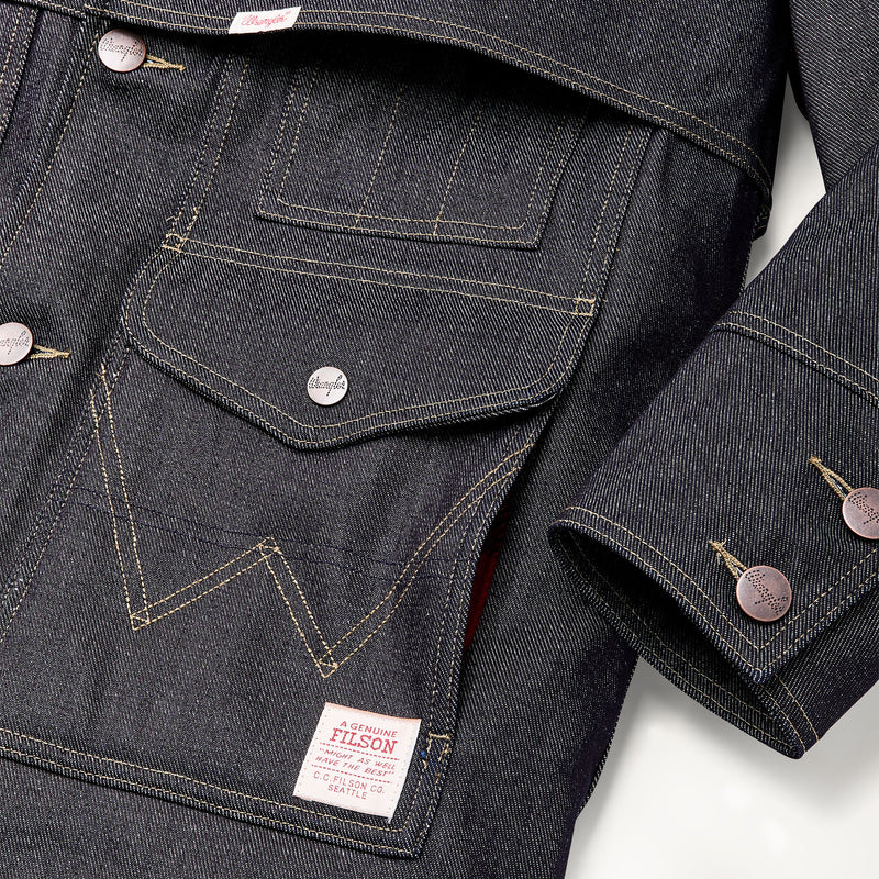 Wrangler x filson packer coat by Filson | Indigo (Blue)