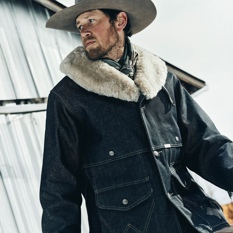 Wrangler x filson packer coat by Filson | Indigo (Blue)