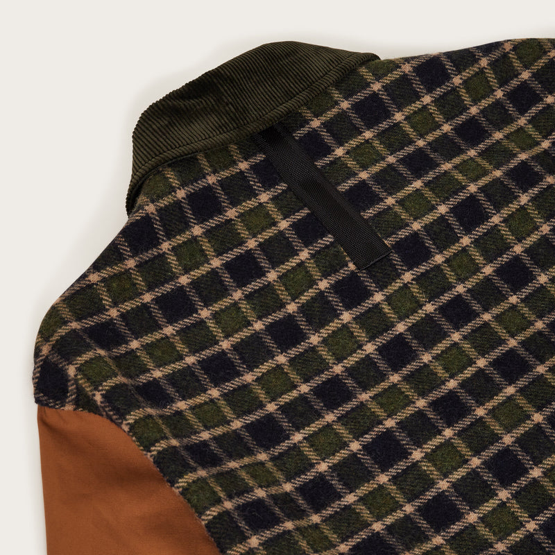 Giacca da lavoro filson x junya watanabe di Filson | Beige / navy green (Beige)