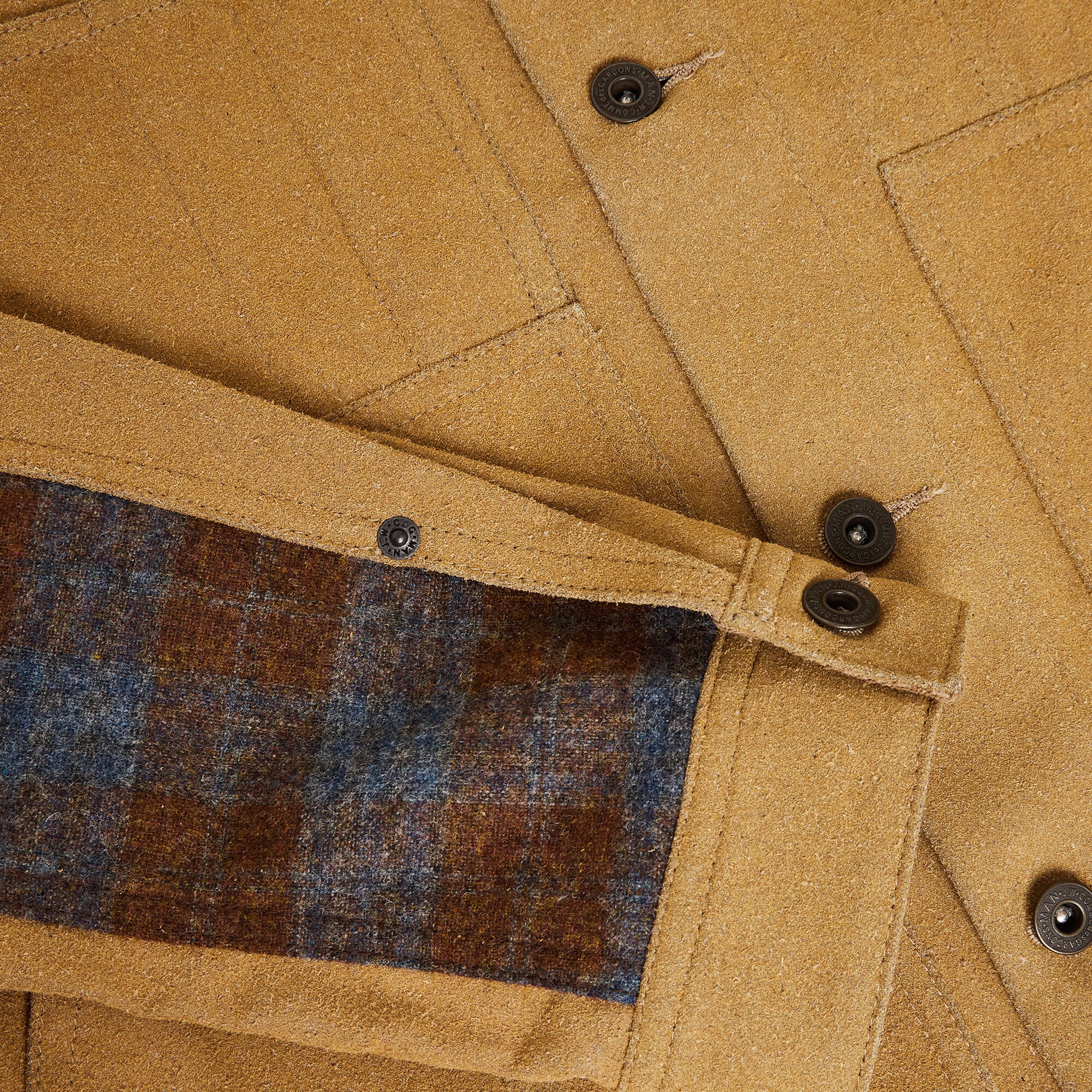 Filson Guide Jacket Filson x junya watanabe work jacket by Filson | Beige / grey brown (Beige)
