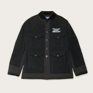 Filson x junya watanabe padded wool jacket by Filson | Charcoal / black (Black)