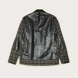 Filson x junya watanabe checked wool jac-shirt by Filson | Navy green beige / b (Green)