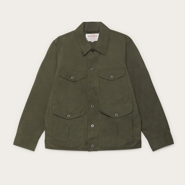 Dry wax journeyman jacket by Filson | Dark olive (Green)