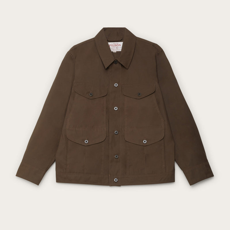 Dry wax journeyman jacket di Filson | Brown (Brown)
