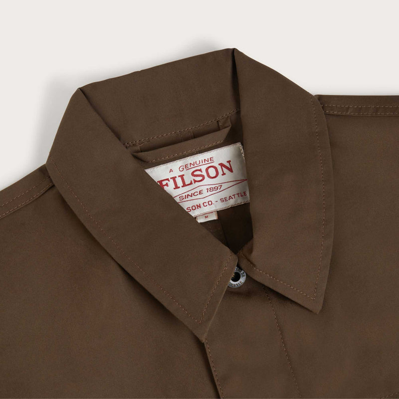 Dry wax journeyman jacket di Filson | Brown (Brown)