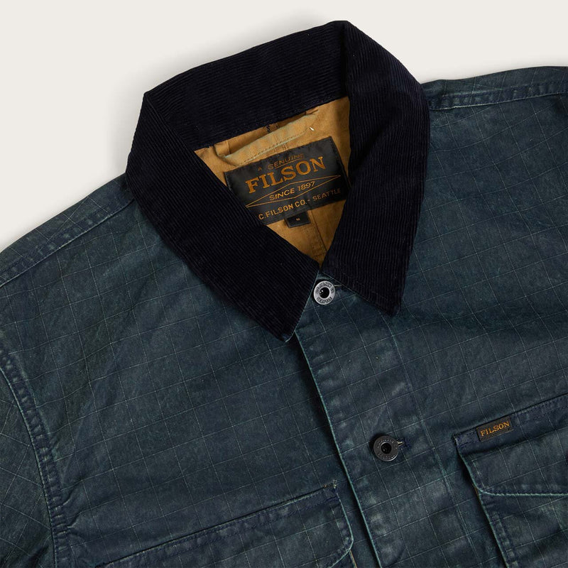 Coated journeyman jacket von Filson | Navy/tan (Blue)