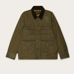 Coated journeyman jacket par Filson | Dark olive/tan (Green)