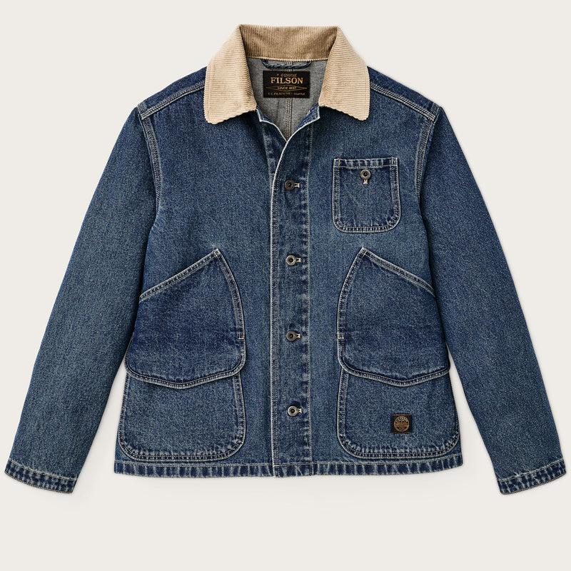 11-oz. denim outfitter jacket par Filson | Light indigo (Blue)