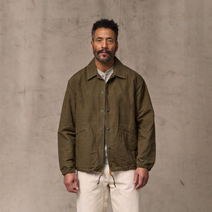 Dry wax windbreaker di Filson | Military olive (Green)