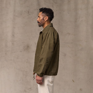 Dry wax windbreaker di Filson | Military olive (Green)