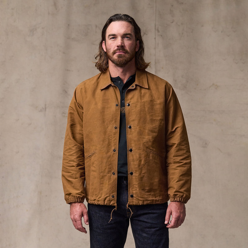 Dry wax windbreaker di Filson | Harvest tan (Brown)