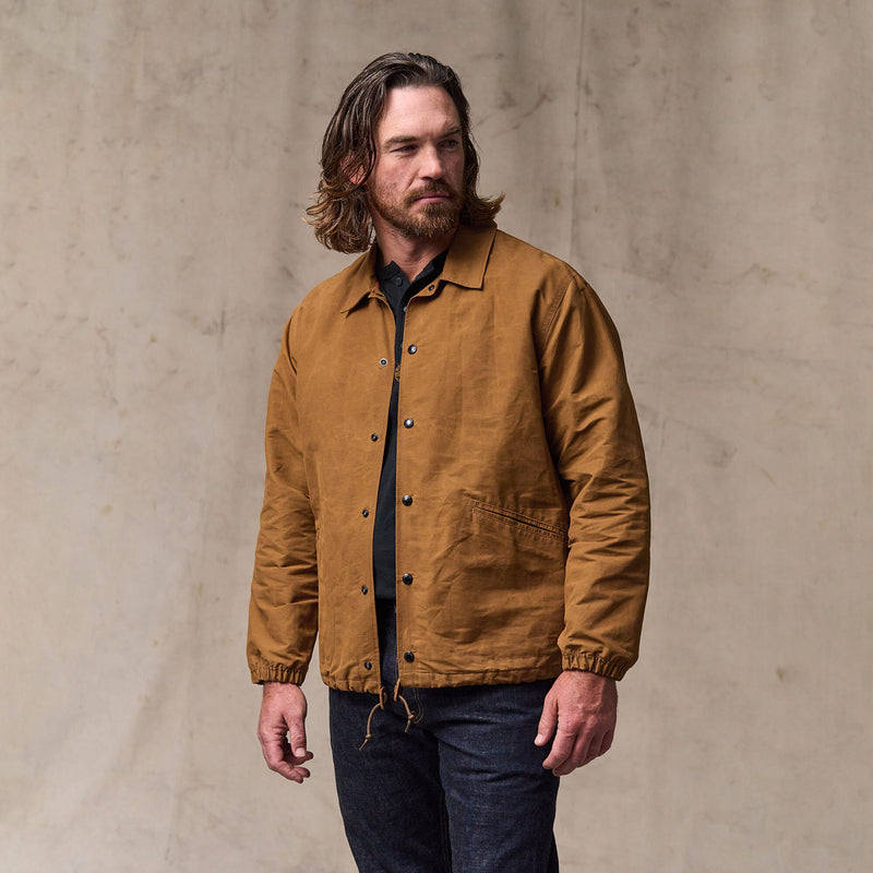 Dry wax windbreaker di Filson | Harvest tan (Brown)