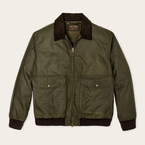 Cover cloth bomber jacket di Filson | Marsh olive (Green)