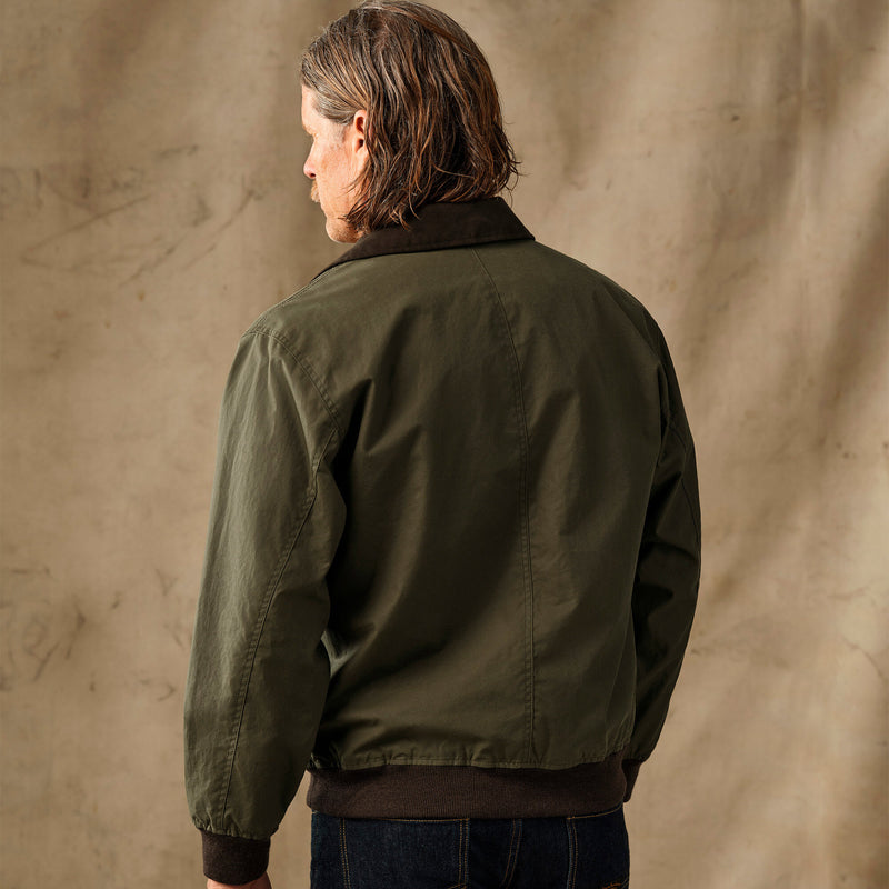 Cover cloth bomber jacket di Filson | Marsh olive (Green)