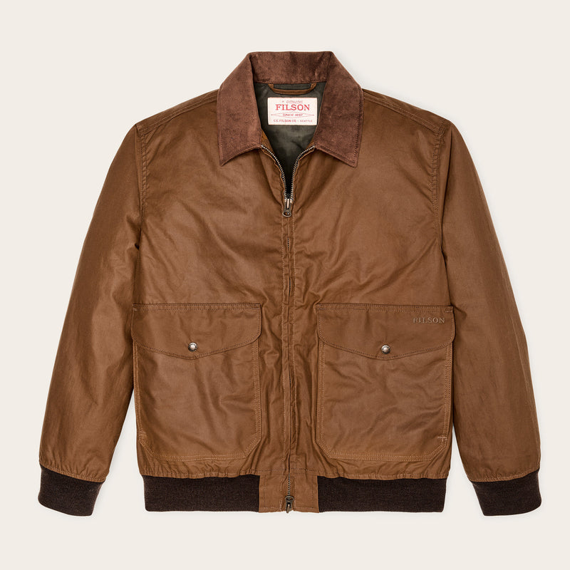 Cover cloth bomber jacket di Filson | Dark tan (Brown)
