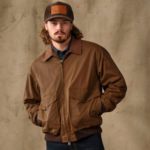 Cover cloth bomber jacket di Filson | Dark tan (Brown)