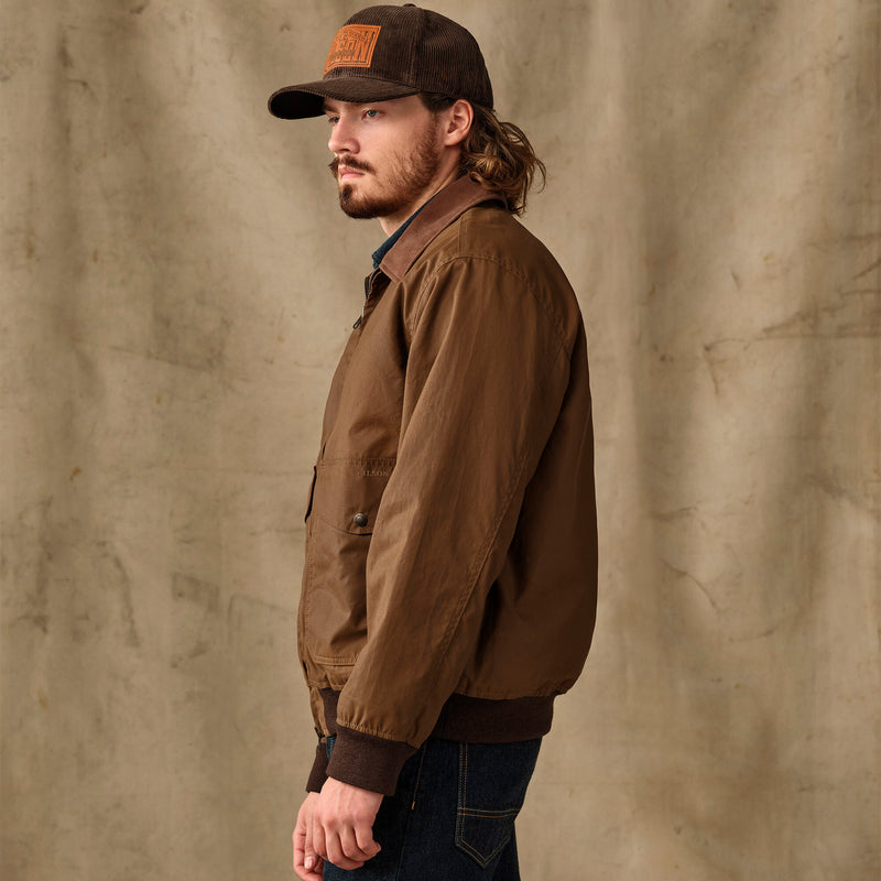 Cover cloth bomber jacket di Filson | Dark tan (Brown)