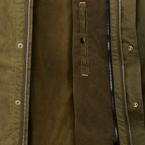 Cover cloth trench coat by Filson | Marsh olive (Green)