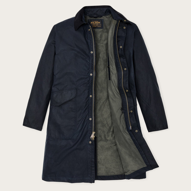 Cover cloth trench coat von Filson | Harbor blue (Blue)