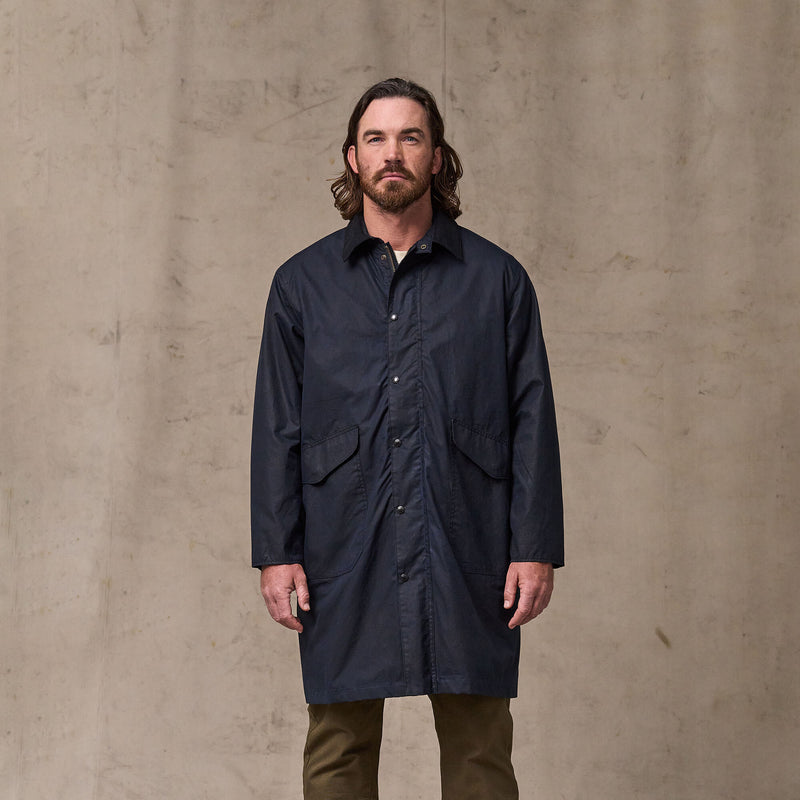 Cover cloth trench coat von Filson | Harbor blue (Blue)