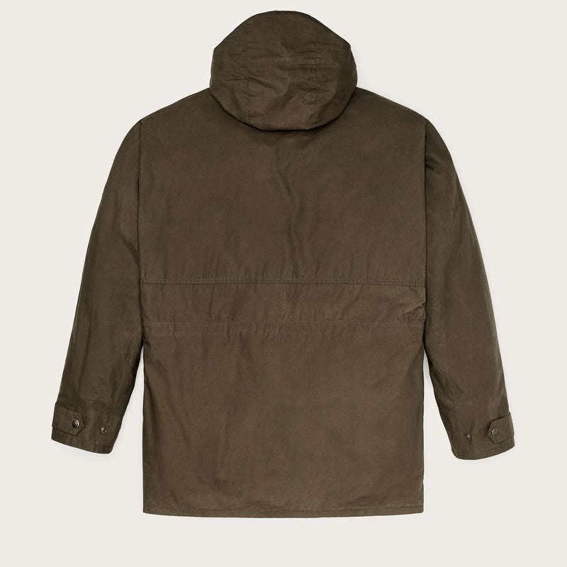 Dry wax omak coat by Filson | Burnt olive (Green)