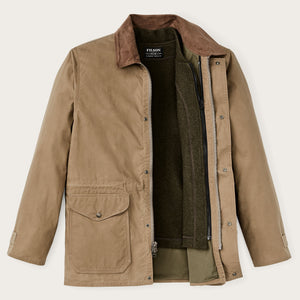 Dry wax mile marker coat by Filson | Dark beige (Beige)