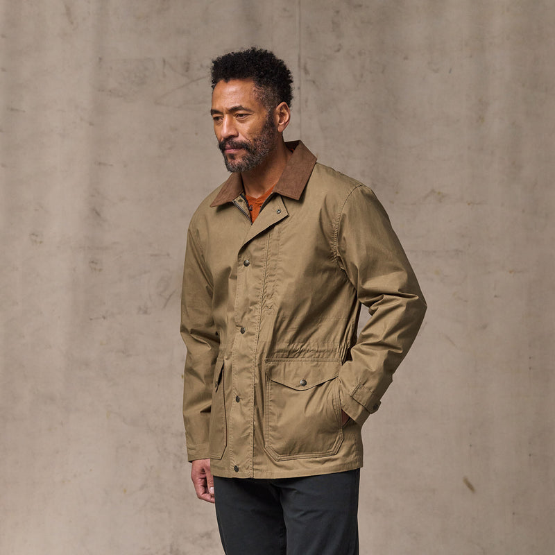 Dry wax mile marker coat by Filson | Dark beige (Beige)