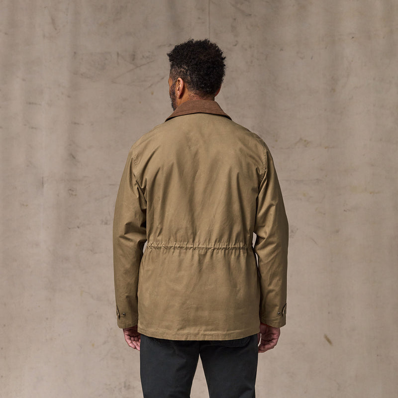 Dry wax mile marker coat by Filson | Dark beige (Beige)