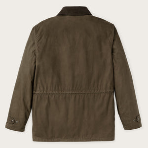 Dry wax mile marker coat par Filson | Burnt olive (Green)