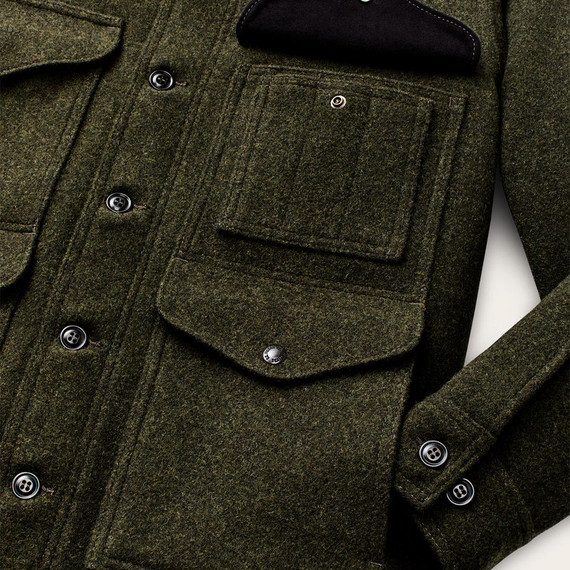 Mackinaw wool cruiser jacket par Filson | Forest green (Green)
