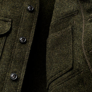 Mackinaw wool cruiser jacket par Filson | Forest green (Green)