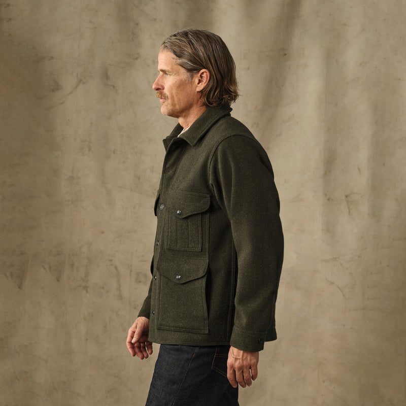 Mackinaw wool cruiser jacket by Filson | Forest green (Green)