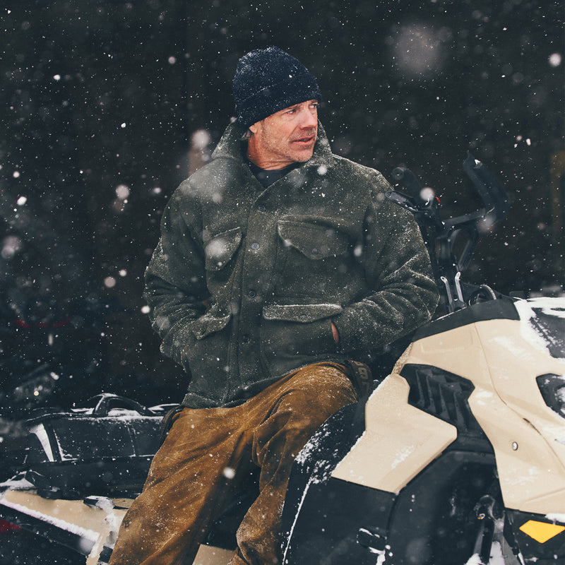 Mackinaw wool cruiser jacket by Filson | Forest green (Green)