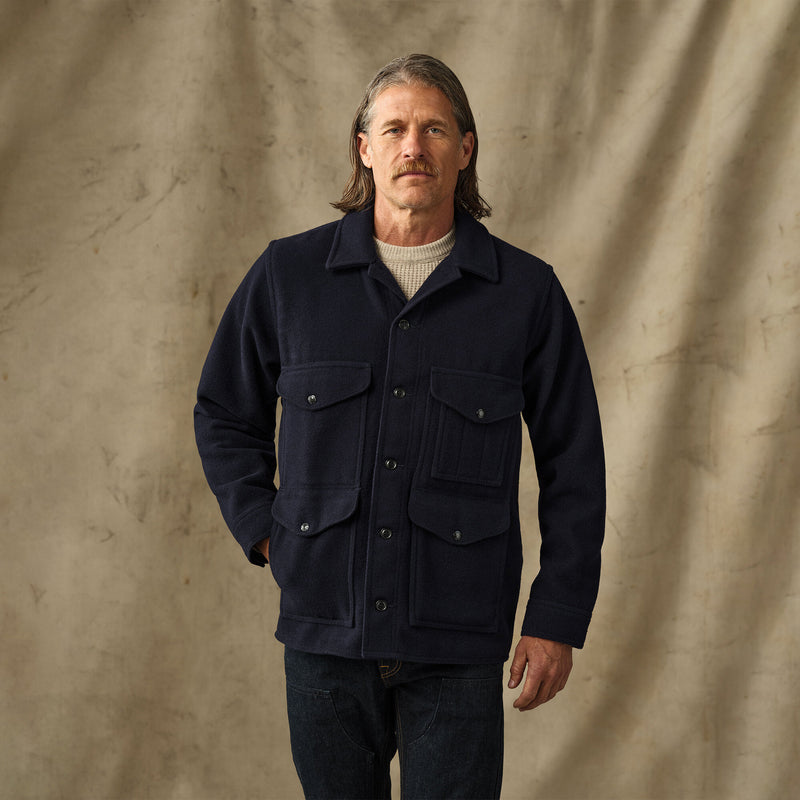 Mackinaw wool cruiser jacket by Filson | Dark navy (Blue)
