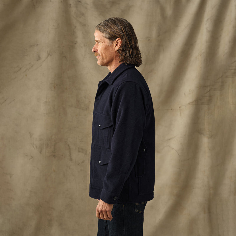 Mackinaw wool cruiser jacket by Filson | Dark navy (Blue)