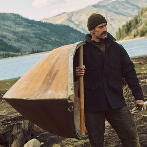 Mackinaw wool cruiser jacket by Filson | Dark navy (Blue)