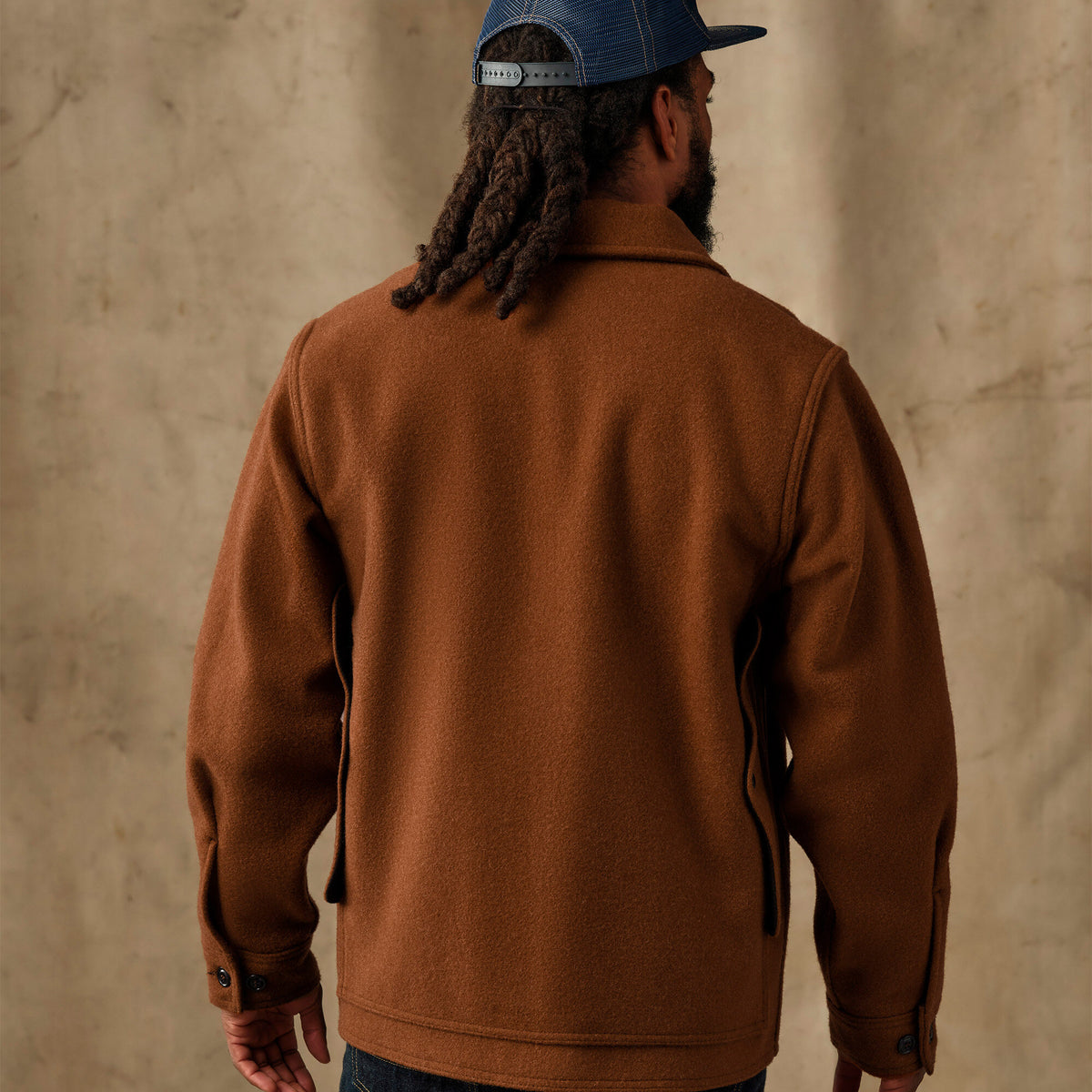 Mackinaw wool cruiser jacket by Filson | Chessie tan (Brown)