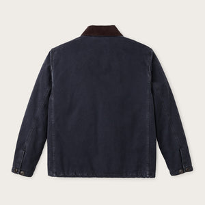 Insulated canvas outfitter jacket by Filson | Dark navy (Blue)